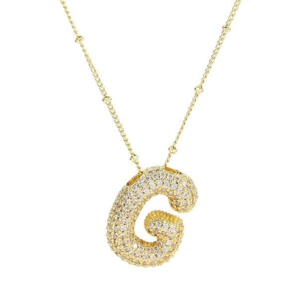 Bubble G Letter (Gold)